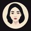 用户Momo_W的头像，简约几何图案风格